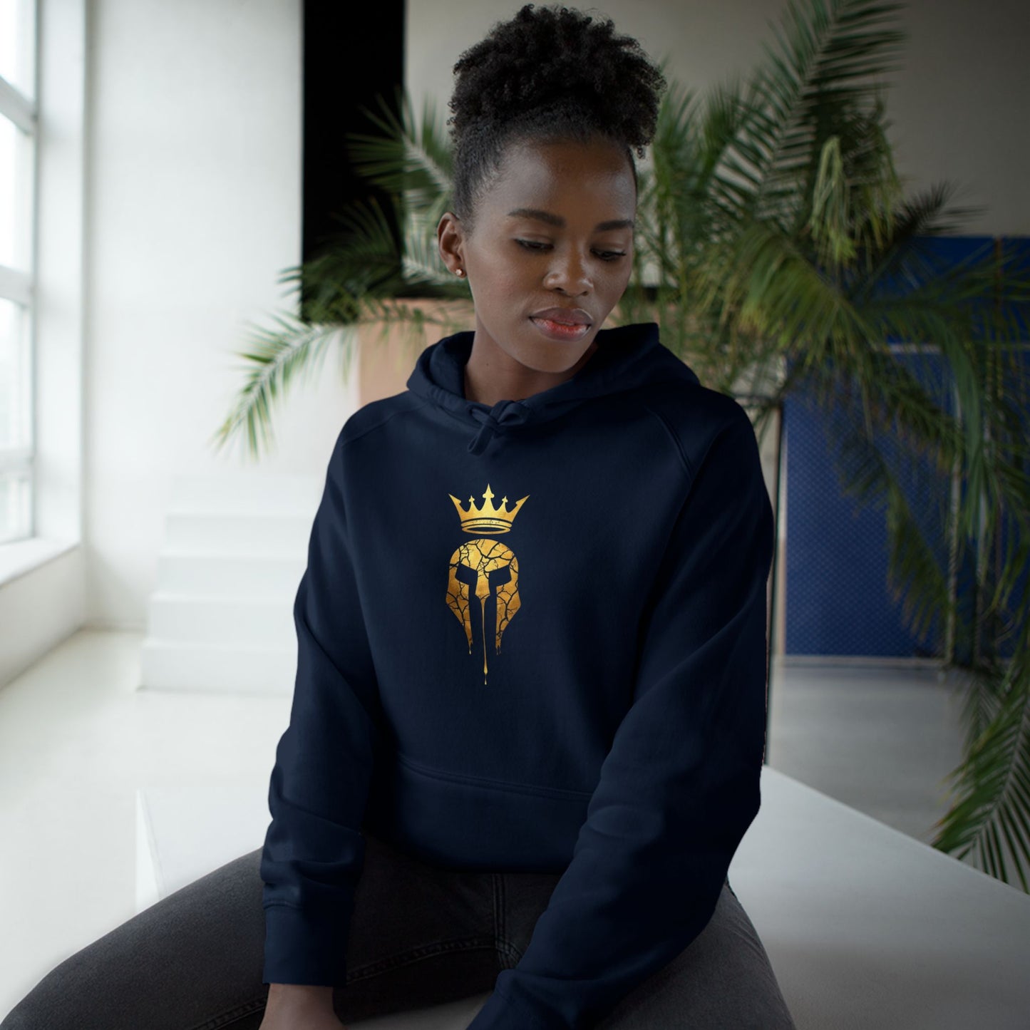 Navy Royal Spartan Hoodie