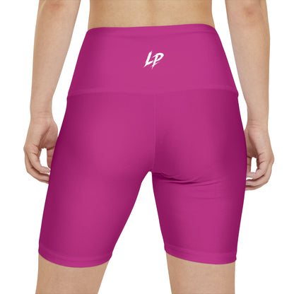 LP Biker Shorts - Pink
