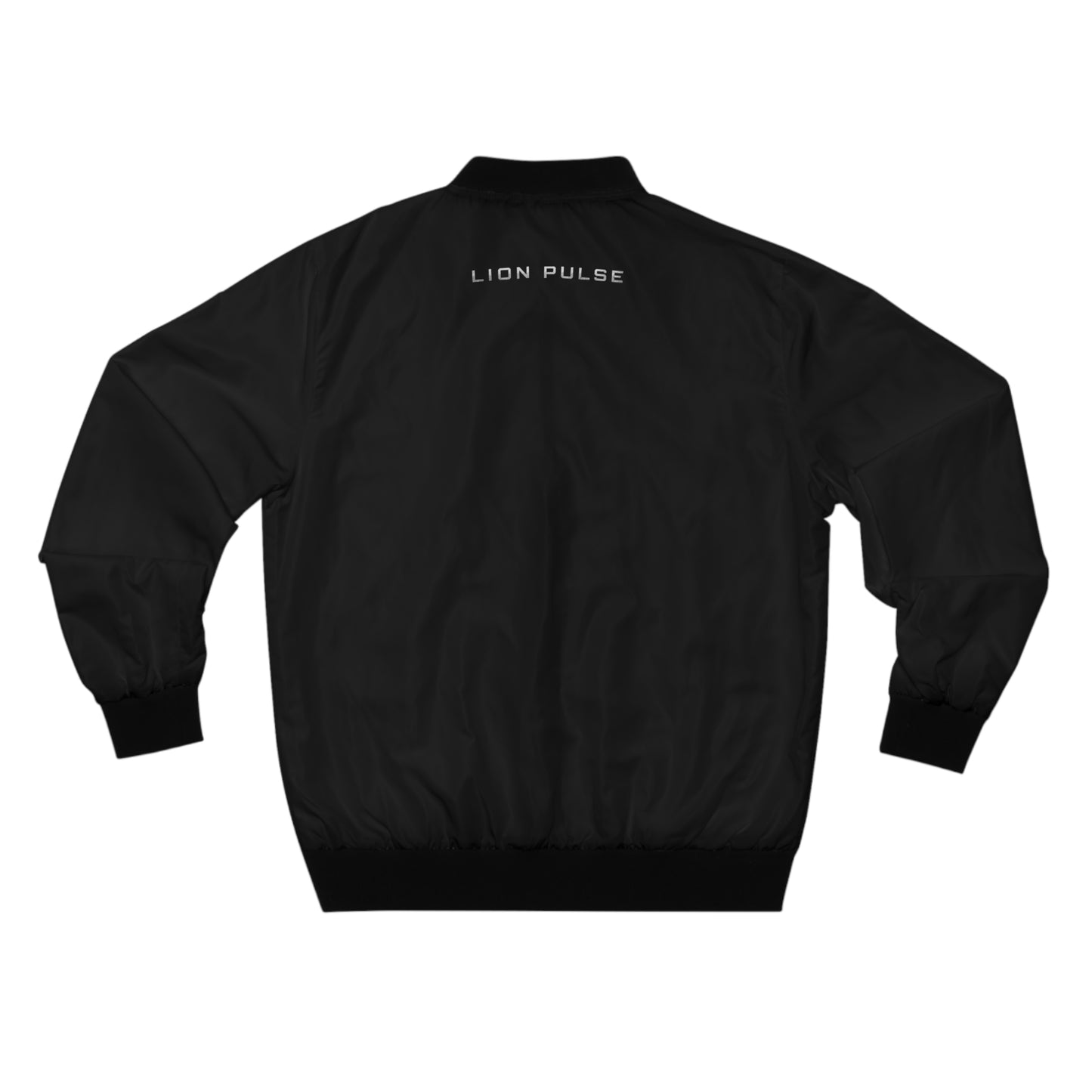 Lion Pulse Men’s Black Bomber Jacket