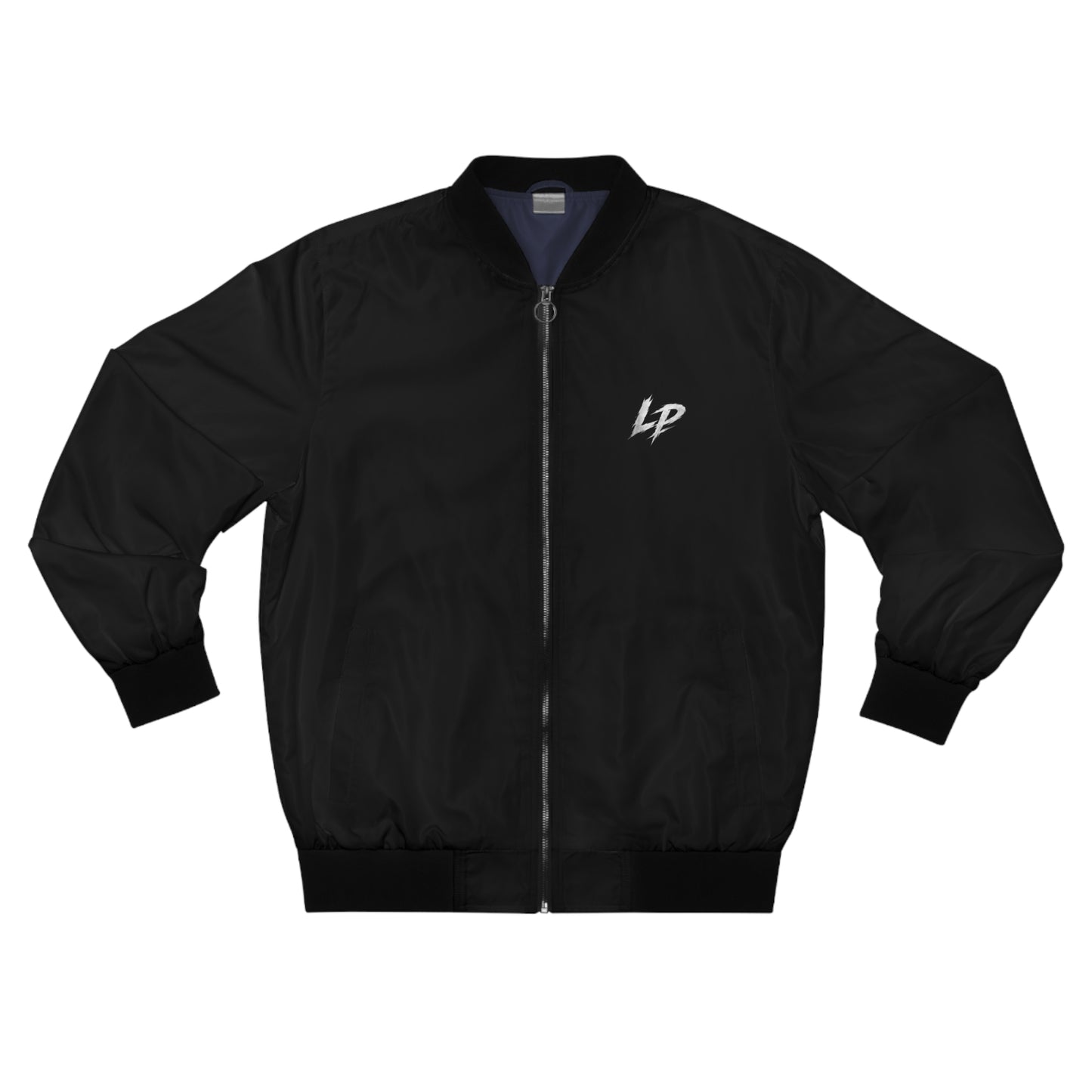 Lion Pulse Men’s Black Bomber Jacket