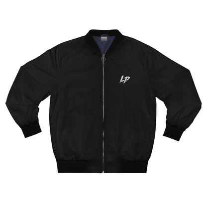 Lion Pulse Men’s Black Bomber Jacket