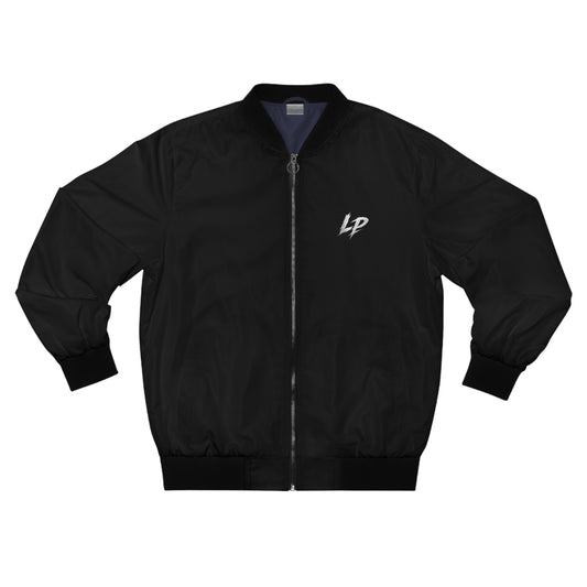 Lion Pulse Men’s Black Bomber Jacket