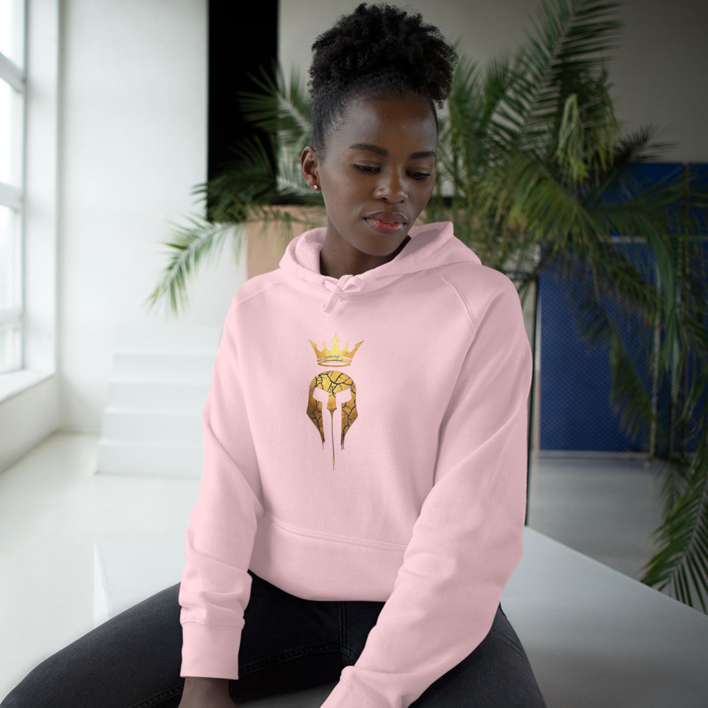 Rose Gold Spartan Hoodie