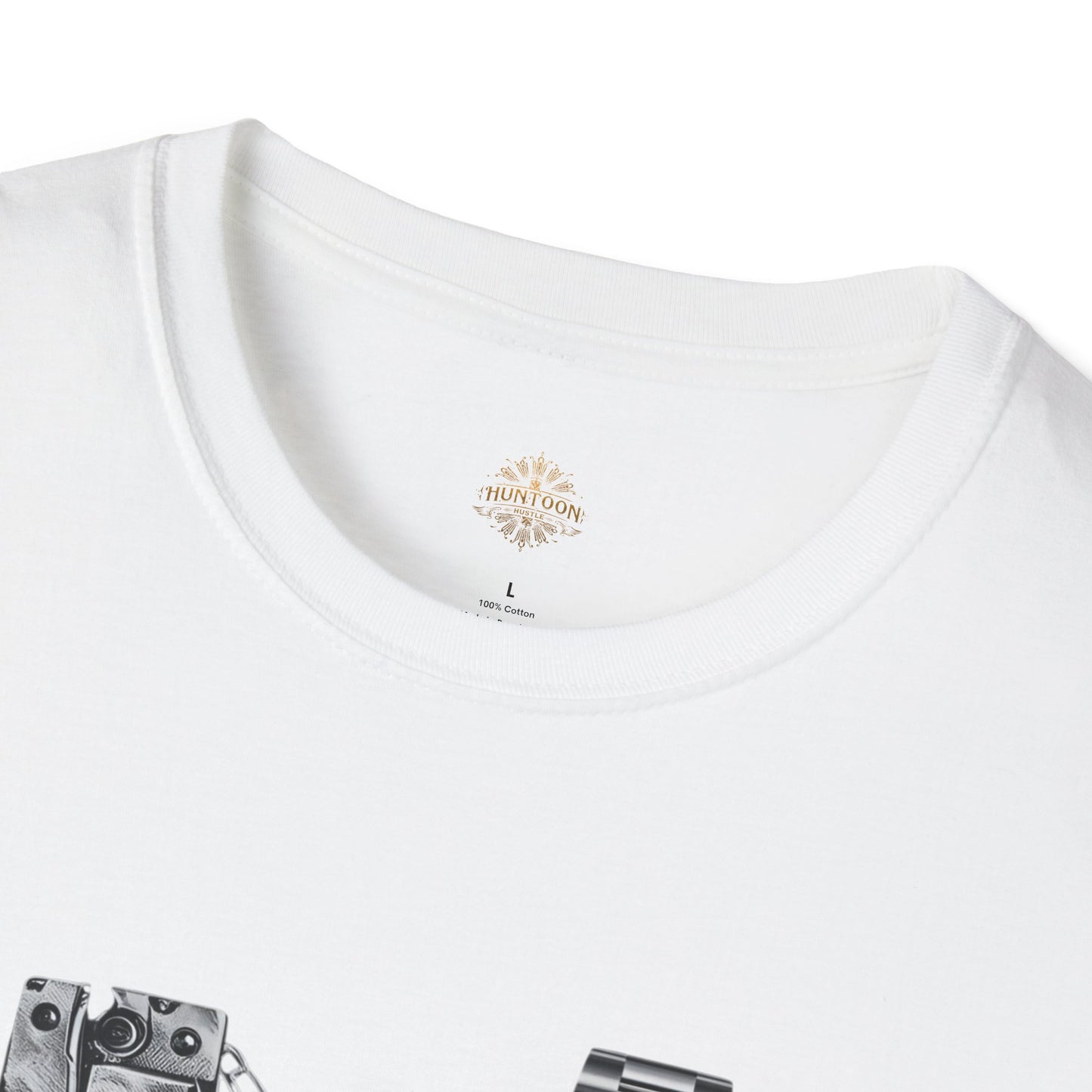 Hustle Graphic T-Shirt — Watch & Handcuffs Streetwear Tee