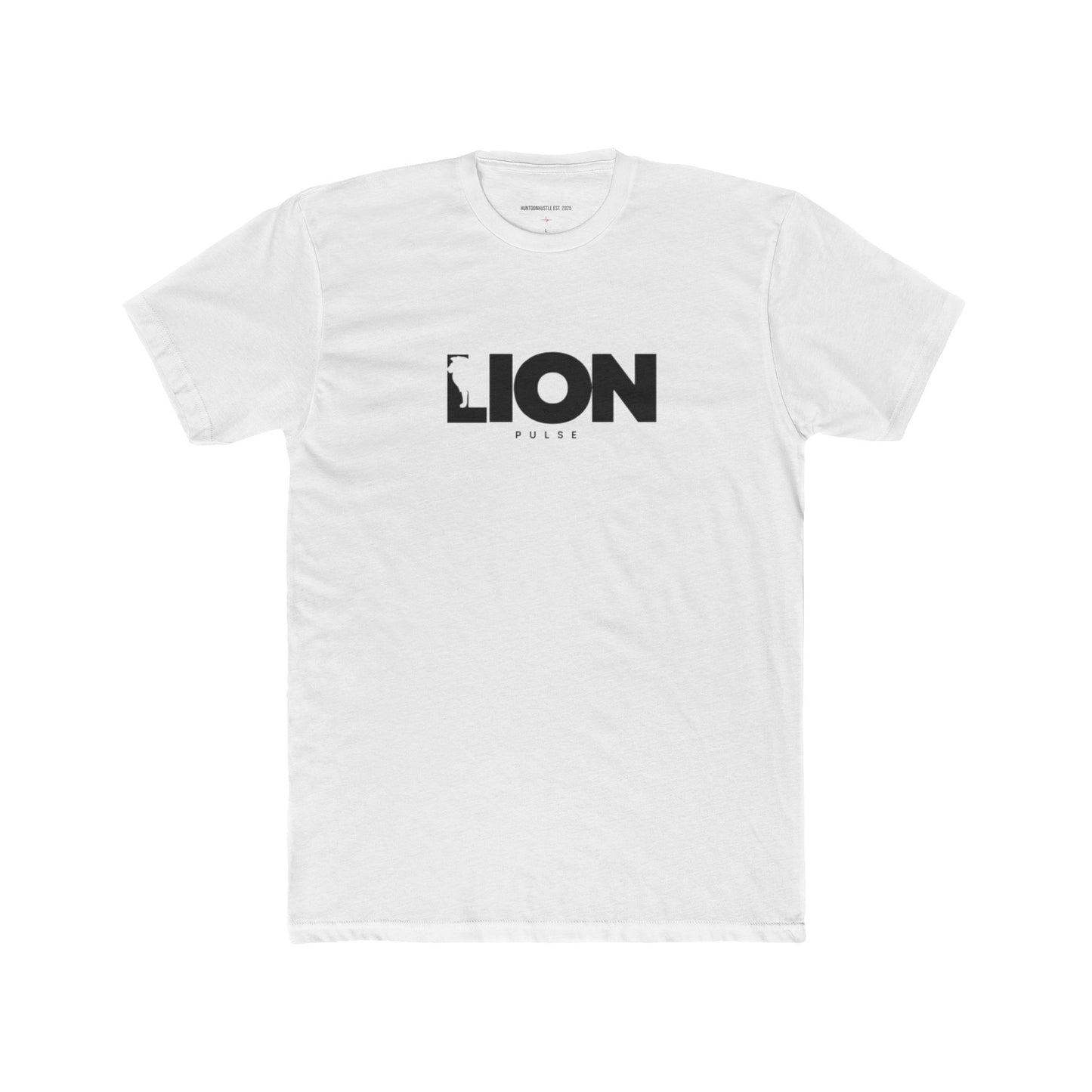 Lion Pulse Stealth Division Tee – Pure White