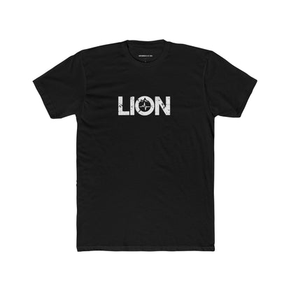 Lion Pulse “Blackout Dominion” Tee – Solid Black