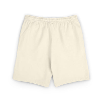 Lightweight Garment-Dyed Fleece Sweat Shorts — Casual Drawstring Lounge Shorts