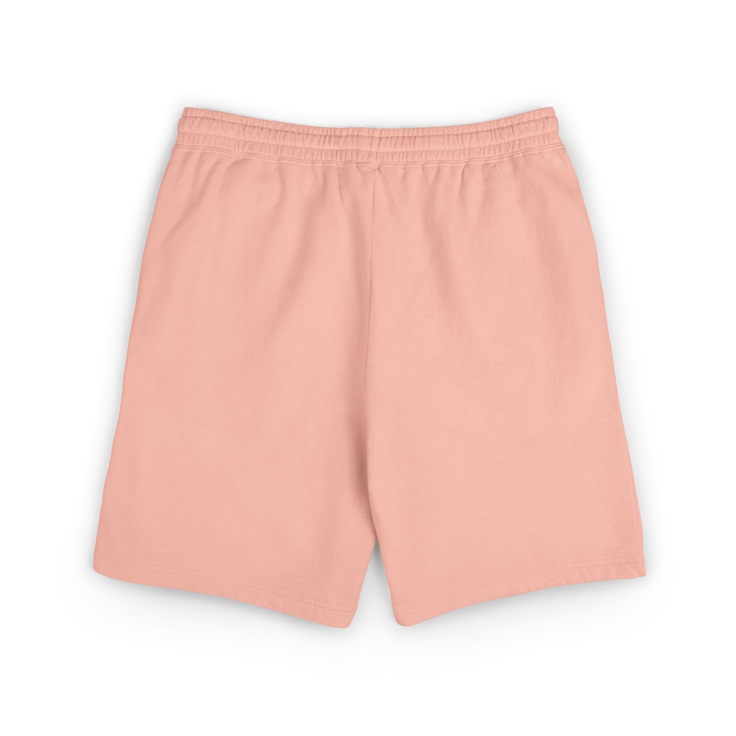 Lightweight Garment-Dyed Fleece Sweat Shorts — Casual Drawstring Lounge Shorts