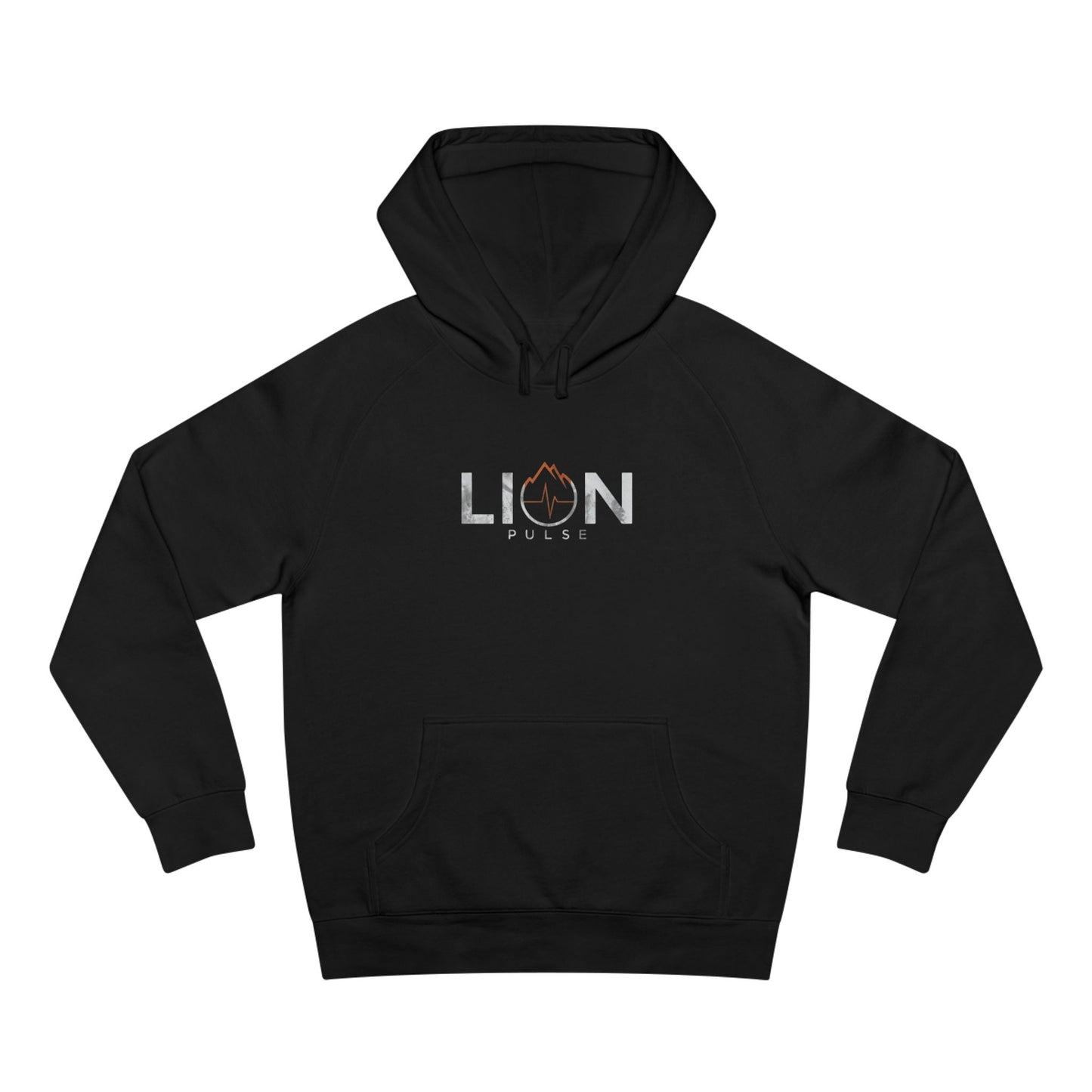 Lion Pulse “Ignite” Hoodie — Blackout Edition