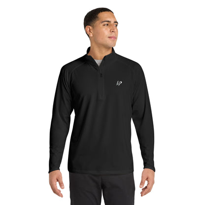 Embroidered Performance Quarter-Zip Pullover