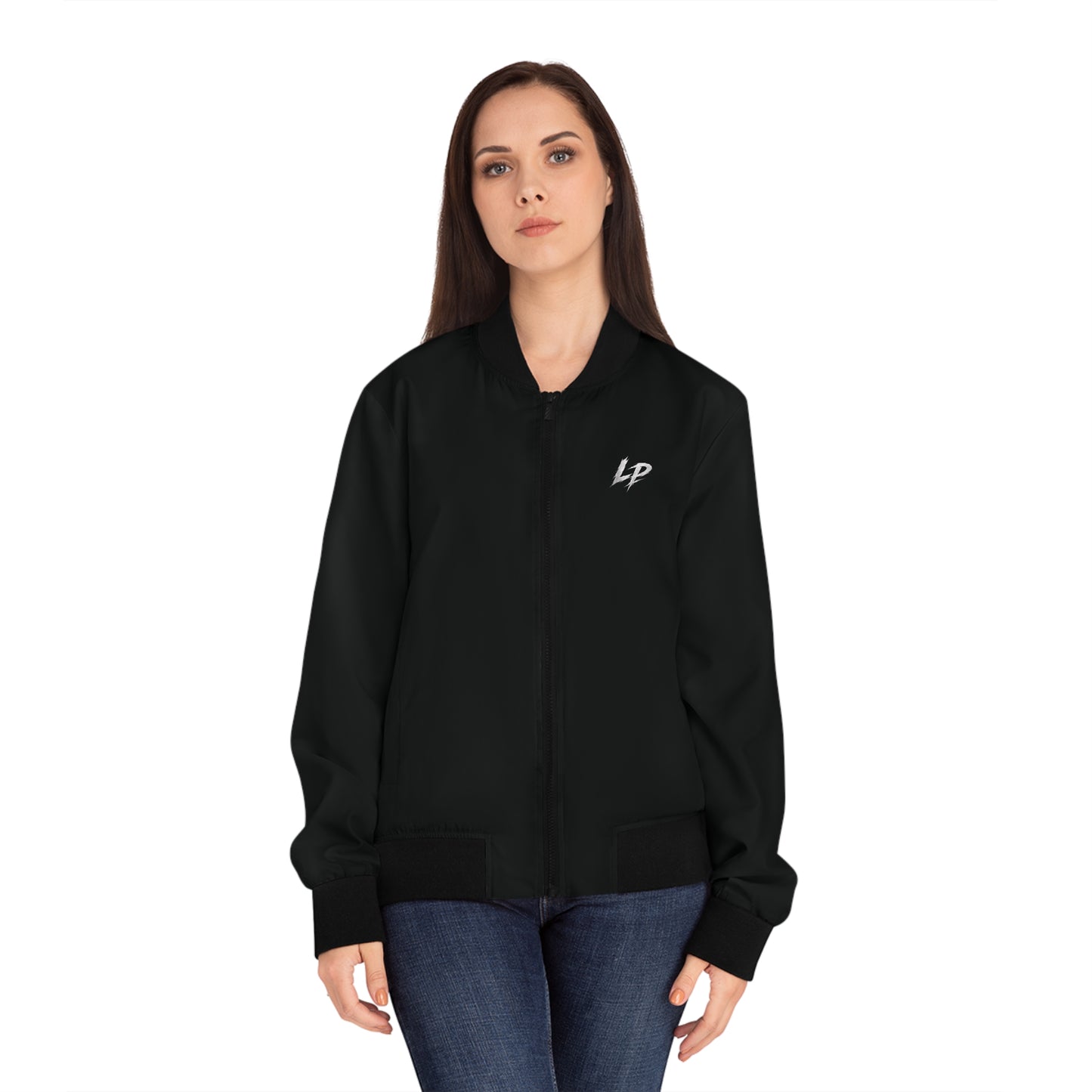 Lion Pulse Women’s Bomber Jacket | LP Mark