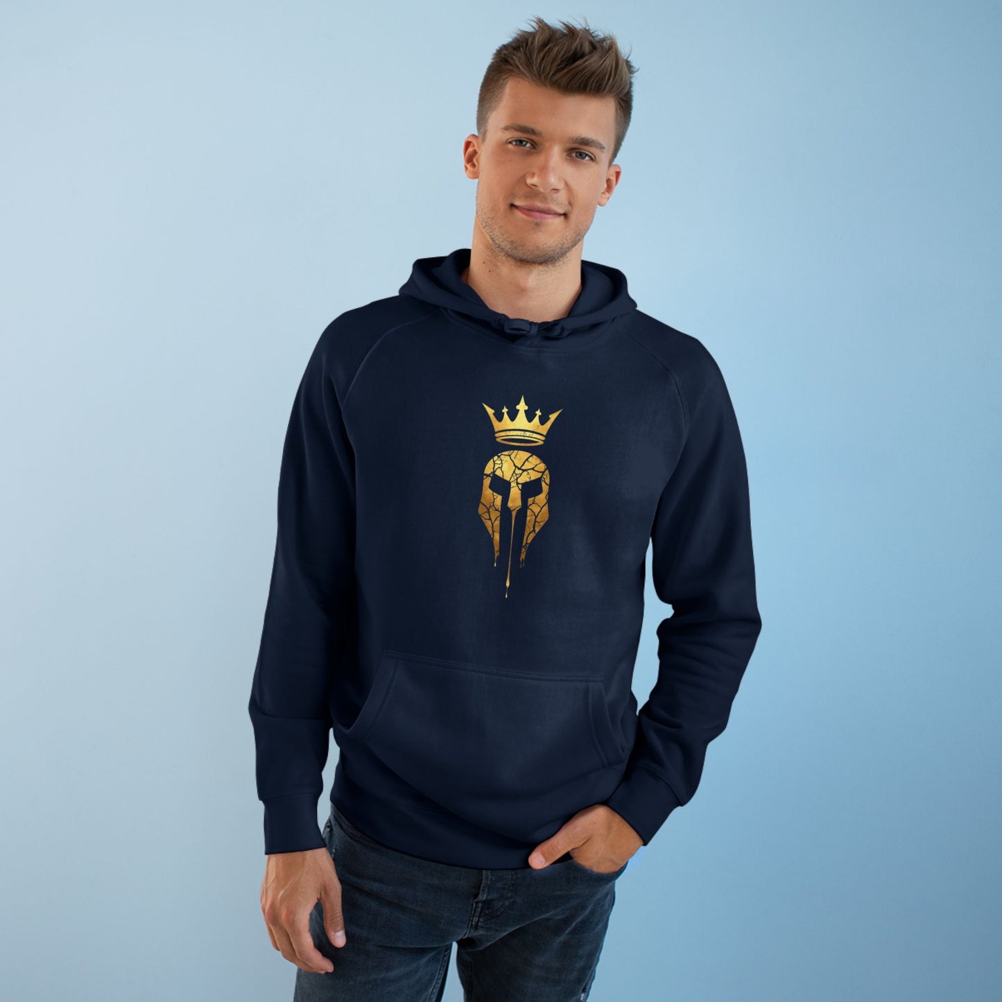 Navy Royal Spartan Hoodie