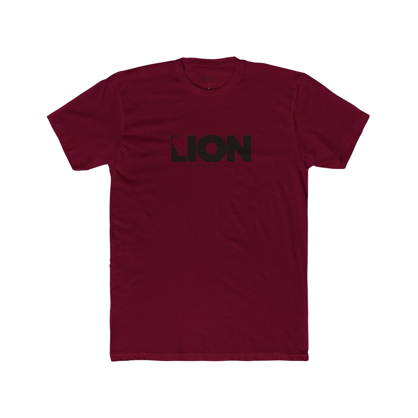 Lion Pulse Stealth Division Tee – Blood Maroon