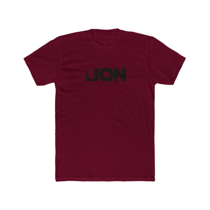 Lion Pulse Stealth Division Tee – Blood Maroon