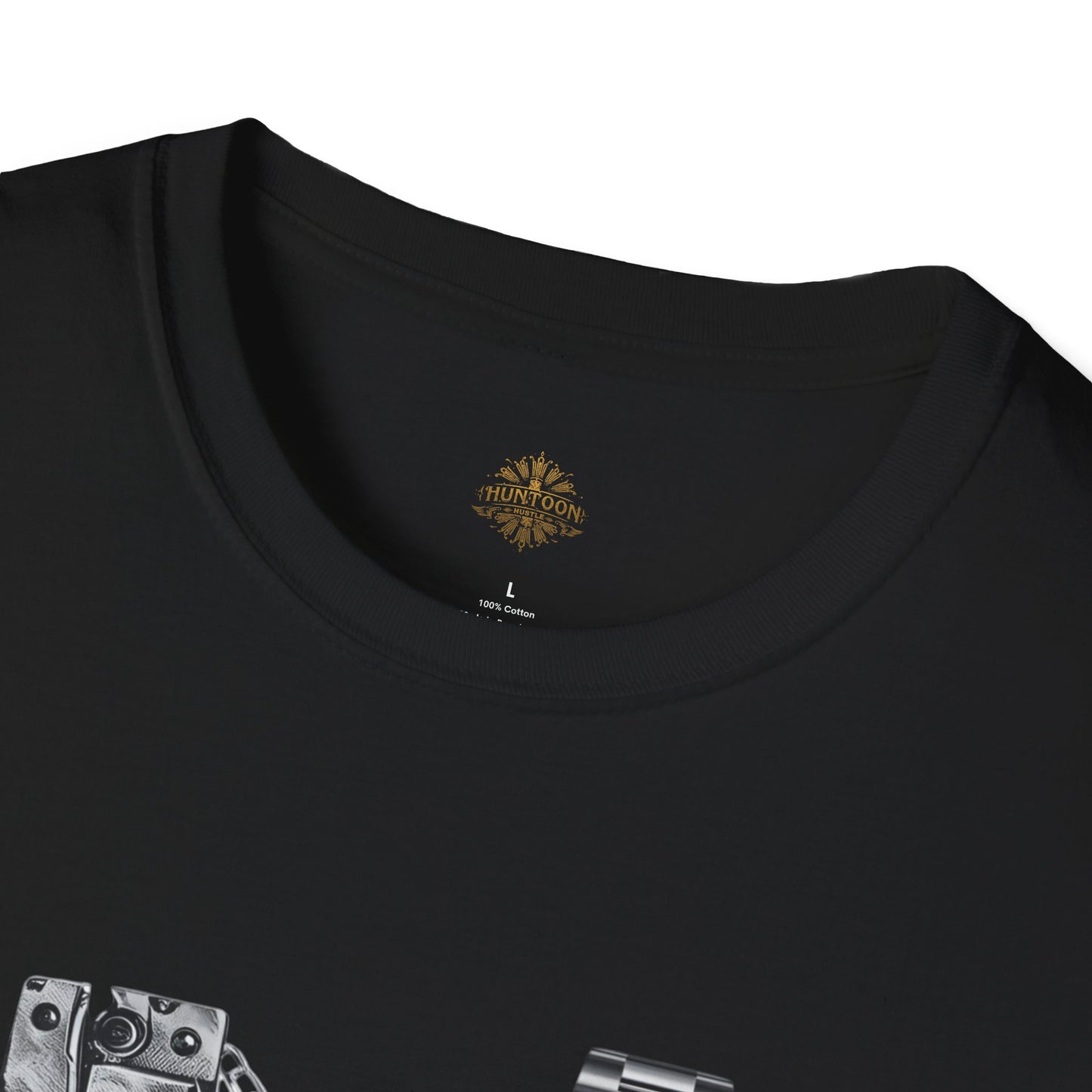 Hustle Graphic T-Shirt — Watch & Handcuffs Streetwear Tee